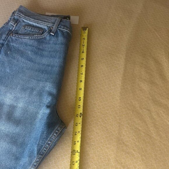 EB DENIM Unraveled Two Jeans Size 30 New With Tags Made in USA $340 - Picture 6 of 9